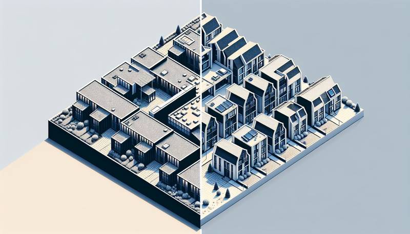 Flat vs. Pitched Roofs: Understanding the Differences and How to Work with Them