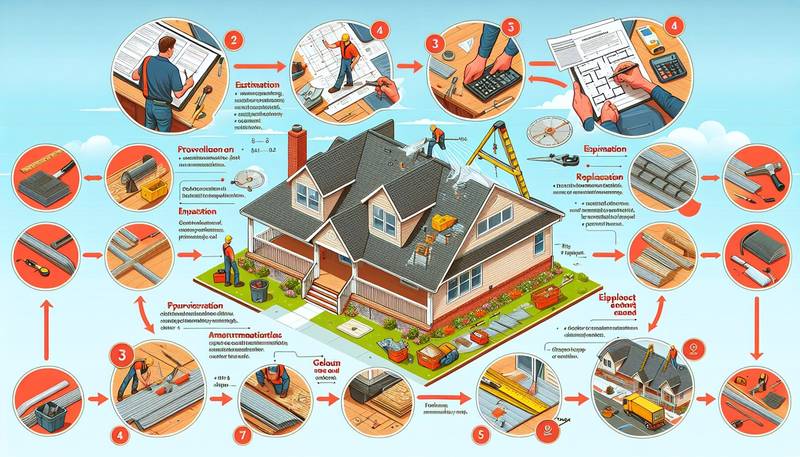 From Estimate to Completion: Navigating the Roofing Job Process