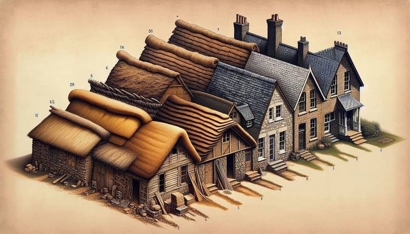 The History of Roofing: From Thatch to Composite Materials