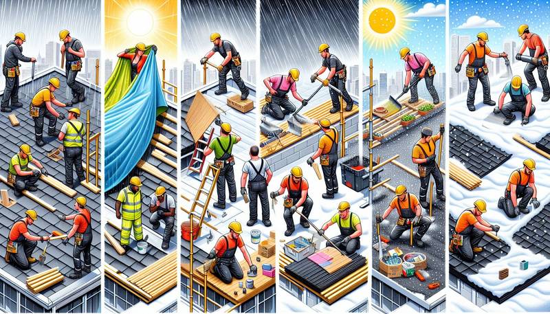 The Impact of Weather on Roofing Jobs: Planning and Adaptation